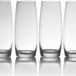 Mikasa Julie Stemless Flute, 1 Count (Pack of 1), Clear